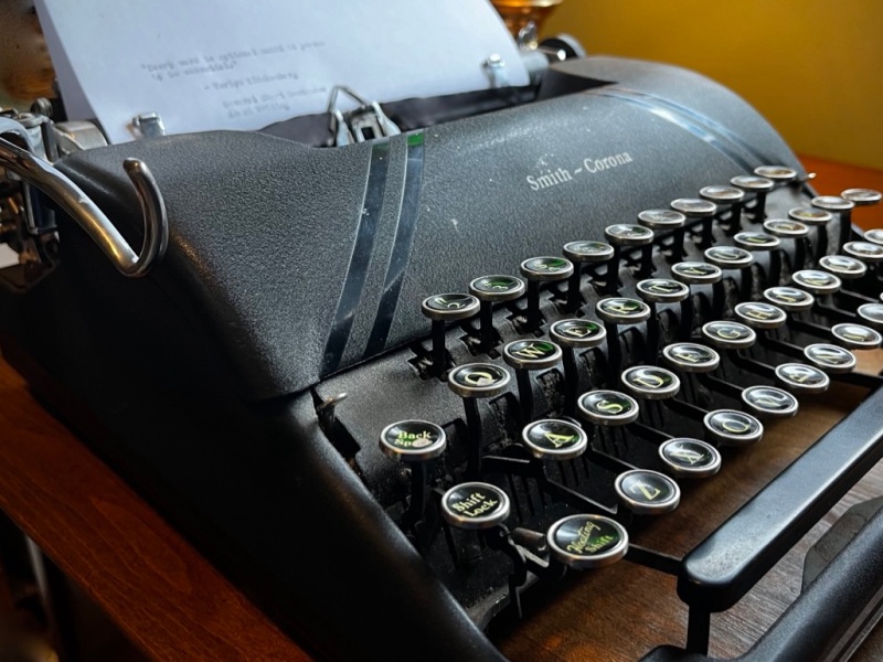 Three Adorable Typewriters